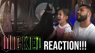 Most beautiful girl in the WORLD reacts to the Wicked trailer (she's a fan)