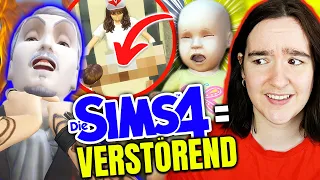 Sims 4 ABER wir *testen* den VERSTÖRENDEN FIRST PERSON Modus! (es war wild 😳😂)