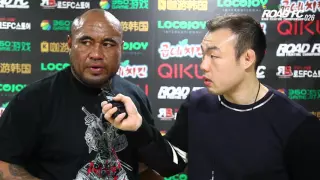 360GAME ROAD FC 026 BACKSTAGE INTERVIEW MIGHTY MO