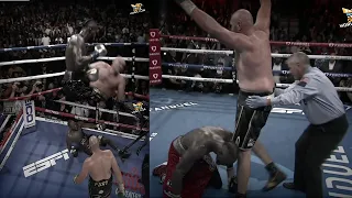 Tyson Fury vs Deontay Wilder 3 fights | Highlights HD