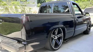 DROPPED MY 89 OBS CHEVY USING ONLY AMAZON PARTS under 500 bucks! parts with link in description.