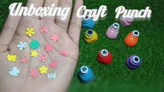 Unboxing craft punch | Paper Punch Craft Haul/ Introduction to Paper Punches/ How to use Paper Punch