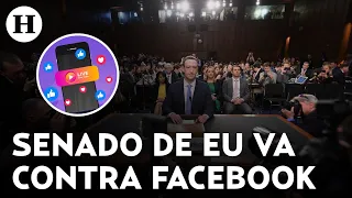 Mark Zuckerberg comparece en el Senado de EU y pide disculpas a víctimas de redes sociales