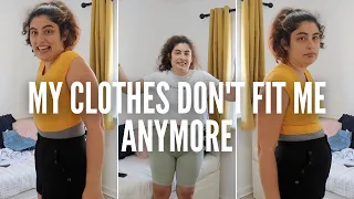 I TRY ON MY CLOTHING AFTER GAINING WEIGHT PART 3: Weight Loss Struggles 2022