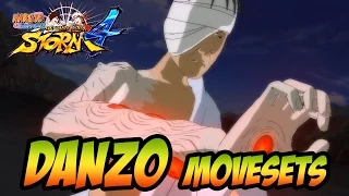 Naruto Ultimate Ninja Storm 1-4 - Danzo Movesets