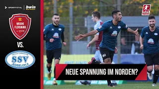 Jeddeloh gewinnt auch Verfolgerduell! | SC Weiche Flensburg 08 - SSV Jeddeloh II | Regionalliga Nord