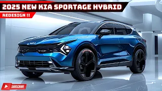 More Than Just Hybrid! 2025 Kia Sportage Hybrid: Design & Features