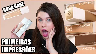 NOVA BASE GLOW DA LANCÔME | TEINT IDOLE ULTRA WEAR CARE & GLOW FOUNDATION  -  COR: 120N