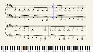 Poker Face (Lady Gaga) - Piano