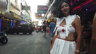 Pattaya Soi 6, Beach Road Daytime Scenes - August 2023