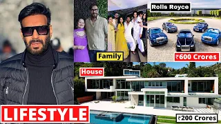 Ajay Devgan 2023 Lifestyle, Income, House, Cars, Wife, Family, Biography & Net Worth | #Lifestyle