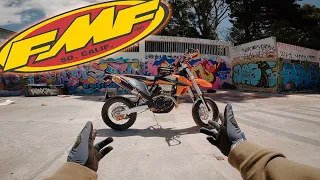 FMF Powercore 4 Sound On KTM 500 EXC-F | POV | GoPro Hero 8 Black