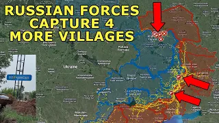 Russian Forces Advance Another 80SQKM Capturing Another 4 Villages | Kharkiv Offensive