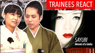 A Japanese Traditional Dancer Reacts to Sayuri's Snow Dance from Memoirs of Geisha