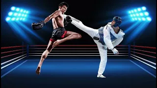 Taekwondo vs. Muay Thai - REAL FIGHT!