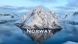 Beautiful Norwegian fjords! ４K HDR