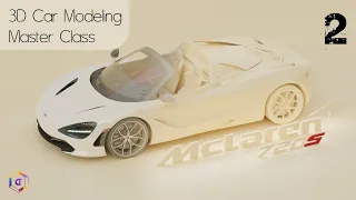Blender Advanced Car Modeling Master Class (Part 2)