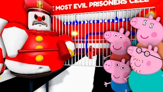 Peppa Pig ESCAPE CHRISTMAS BARRY’S PRISON RUN