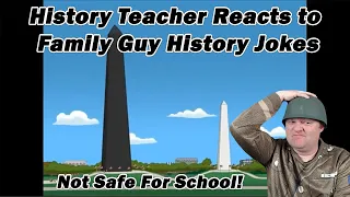 History Teacher Reacts to Family Guy History Jokes! | Roasting Every Country