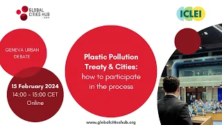 Plastic Pollution Treaty & Cities: how to participate in the process