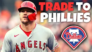 Mike Trade TRADE To The Philadelphia Phillies | 5 Mike Trout Trade Destinations For 2023