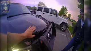 Officer Gets a Ticket After He Rear Ends a Jeep On Duty