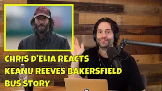 Chris D'Elia Reacts to Keanu Reeves Bakersfield Bus Trip