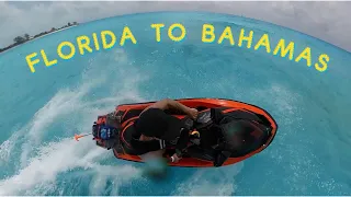 Crossing the Atlantic Ocean on a Jetski | Florida to Bimini, Bahamas