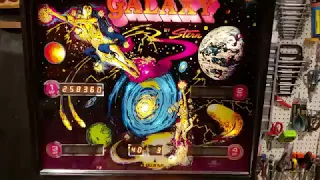 Stern Galaxy 1980 FOR SALE  Restored by Dr. Dave's Pinball Restorations