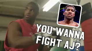 Daniel Dubois reveals to sparring partner he thinks he would beat Anthony Joshua if they fought next