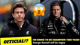 😱🏁BOMB IN F1! Toto Wolff accepts him as Russell's partner! SURPRISED THE WORLD OF FORMULA 1! F1 NEWS