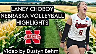 Laney Choboy Nebraska Husker Volleyball 2023 Season Highlights #huskers #nebraska #laneychoboy