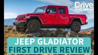 Jeep Gladiator First Drive Review | Drive.com.au