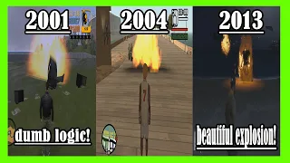 GTA : Evolution Of GRENADES LOGIC In GTA Games Over The Years (2001-2020)