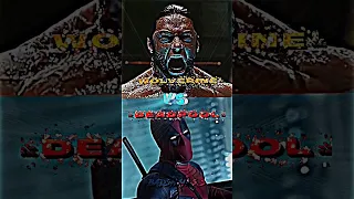 Wolverine Vs Deadpool #shorts #edit #mcu #fypシ #fyp #viral #trending