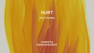 KARAOKE | Hurt - Joy Crookes