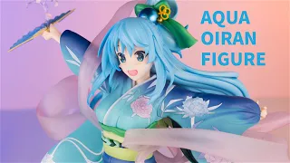 42000 Yen Konosuba Aqua Oiran Scale Figure Review!