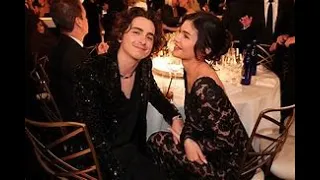 Kylie Jenner & Timothee Chalamet PDA Moment At The Golden Globe Awards