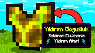 Minecraft'ta SÜPER GÜÇ VEREN ZIRHLAR VAR!!