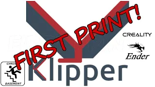 Install Klipper On Your Ender 3 V2 - Mainsail - First Print - Chris's Basement - 2022