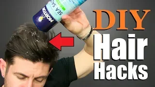 3 (Simple) DIY Hair Hacks EVERY GUY SHOULD TRY