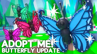 How To Get All 6 New Butterflies In Adopt Me New Pet Update! Roblox Adopt Me News