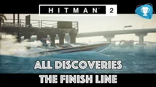 Hitman 2 -  All Discovery Found in The Finish Line Miami Guide