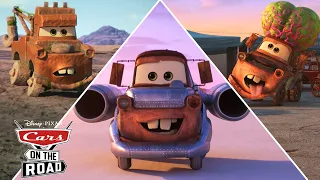 Mater's Best Costumes | Cars on the Road | Pixar Cars