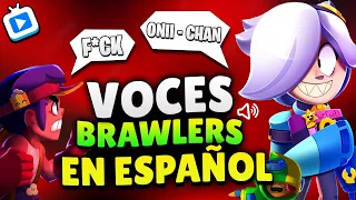 🔥ASI SERIAN las VOCES de los BRAWLERS en ESPAÑOL😳| BRAWL STARS