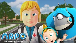 Arpo the Robot | INFLUENZA | Arpo Full Episodes | Compilation | Funny Kids Cartoons