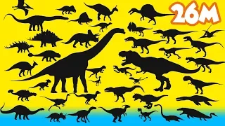 Dinosaur Puzzle game|공룡 퍼즐게임놀이|Tyrannosaurus,Brachiosaurus,Mosasaurus,Stegosaurus|공룡이름|dinosaur name