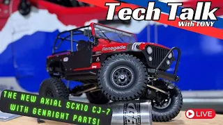 Close Up Look At THE NEW SCX-10 CJ-7 From Axial Featuring GenRight Parts! Plus CHRISTMAS Gift Ideas!