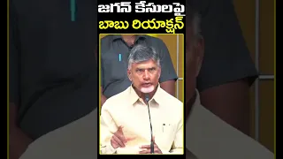 Chandrababu Sensational Comments On Ys Jagan Cases | Jagathi Publications | PDTV News