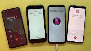 Incoming Call Xiaomi Redmi 9C NFC Vs Shockproof Phone / Outgoing Call Google Pixel 4XL and Honor 9X